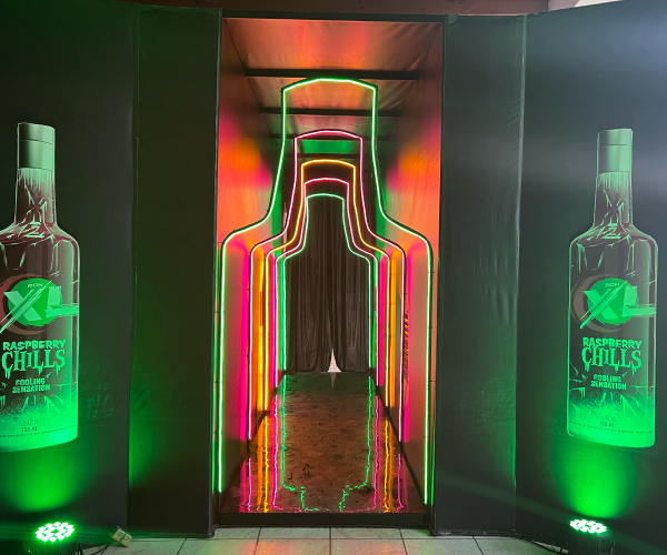 XL Raspberry Chills: experiencia de marca para Halloween